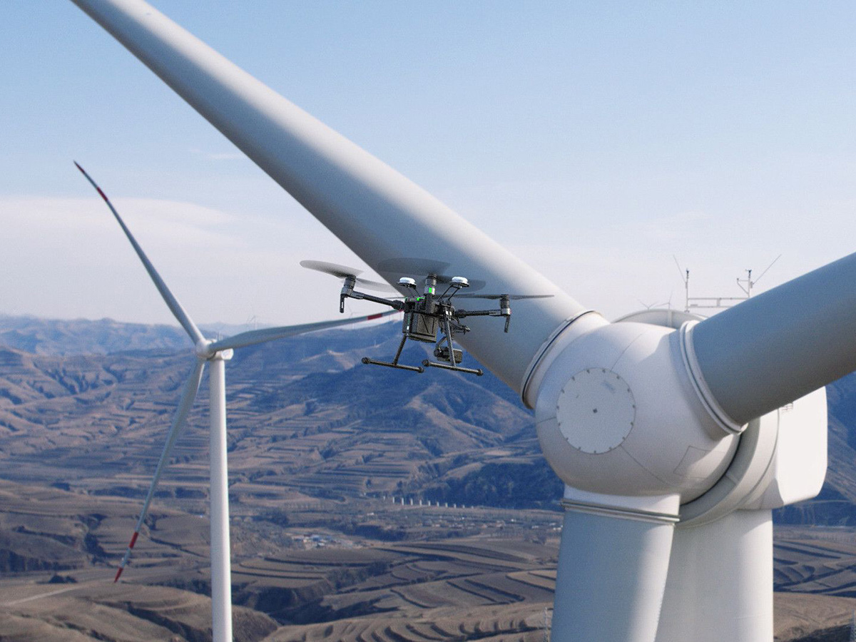 Drone Inspections Melbourne - Wind Turbines