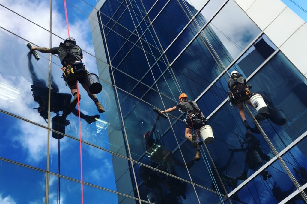 High Rise Window Cleaning Melbourne - Rope Access Window Cleaning Specialists